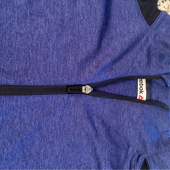 Reebok 3/4 zip Men’s large - Picture 4 of 6